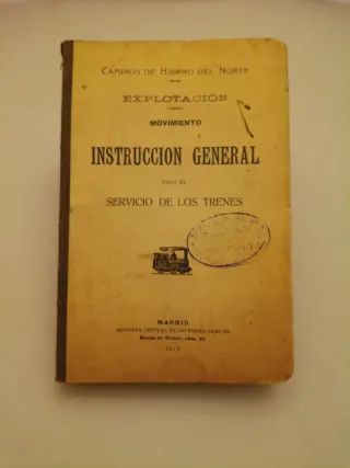 Instrucción General Servicio Trenes