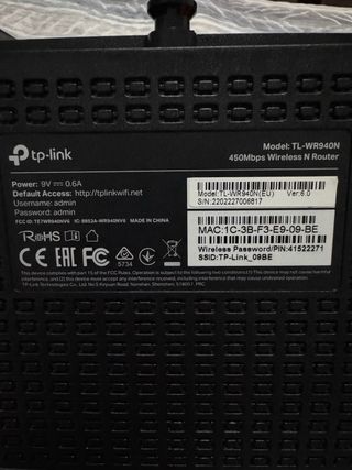 Router TP-Link TL-WR940N