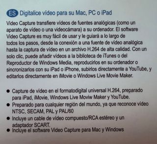 Capturadora Video USB DVD Maker