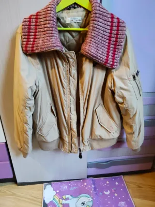 Chaqueta Bomber Aviador Polinesia T.40 Beige