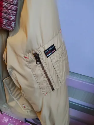 Chaqueta Bomber Aviador Polinesia T.40 Beige