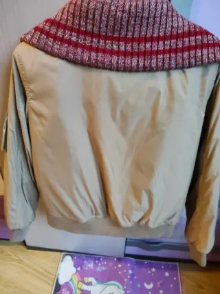 Chaqueta Bomber Aviador Polinesia T.40 Beige