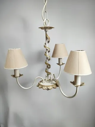 Lámpara de techo clásica 3 luces