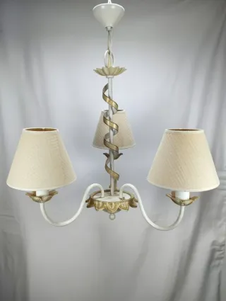 Lámpara de techo clásica 3 luces