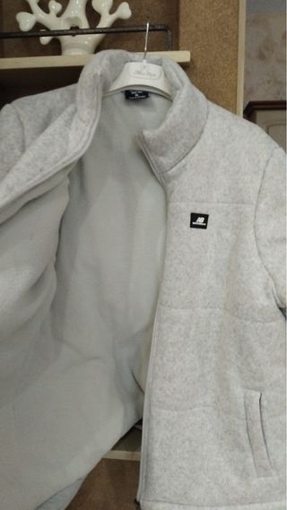 Giubbotto donna grigio NEW BALANCE