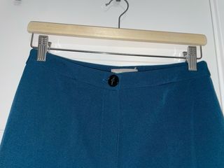 Traje ASOS azul petróleo dos piezas