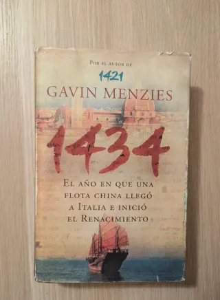 Lote 2 Libros Gavin Menzies: 1421 y 1434