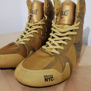 Botas Boxeo Everlast Doradas Unisex