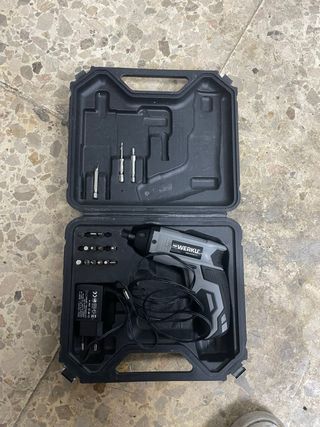 Atornillador eléctrico Werku con maletín