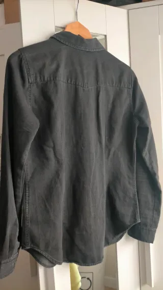 Camisa vaquera negra