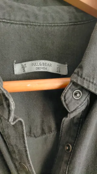 Camisa vaquera negra