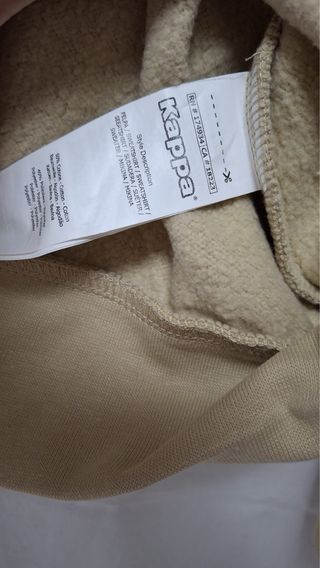 Chándal Kappa Hombre Beige/Marrón