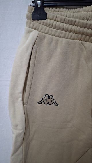 Chándal Kappa Hombre Beige/Marrón