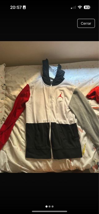 Sudadera Jordan con cremallera