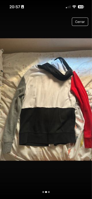 Sudadera Jordan con cremallera