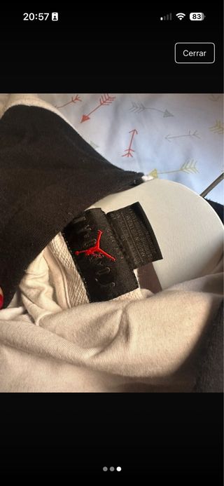 Sudadera Jordan con cremallera