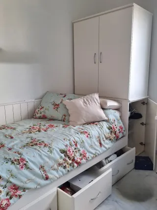 Dormitorio completo blanco