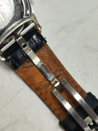 Reloj Emporio Armani Negro y Plateado