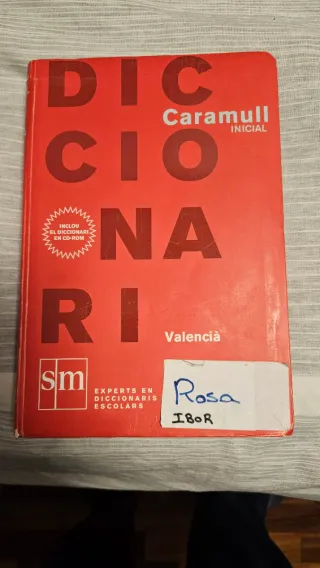 Diccionario Caramull Inicial . Valenciano.