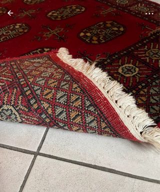 Tappeto persiano lana rosso