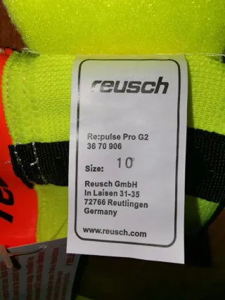 Guanti Portiere Reusch Repulse Pro G2 Taglia 10
