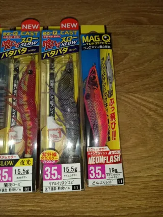 Lote de señuelos de pesca