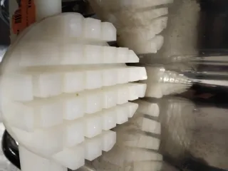 Cortador de patatas chip, varios tamaños