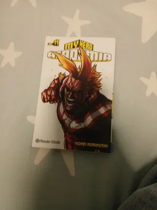 Mangas my hero academia no 7 al 15 y no 28