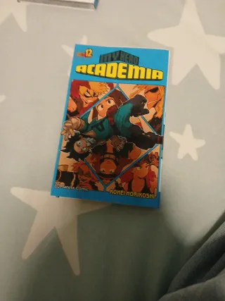 Mangas my hero academia no 7 al 15 y no 28