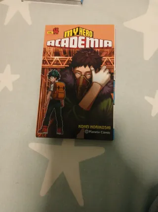 Mangas my hero academia no 7 al 15 y no 28