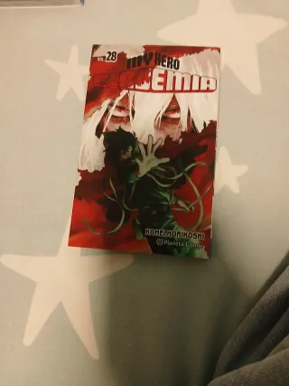 Mangas my hero academia no 7 al 15 y no 28