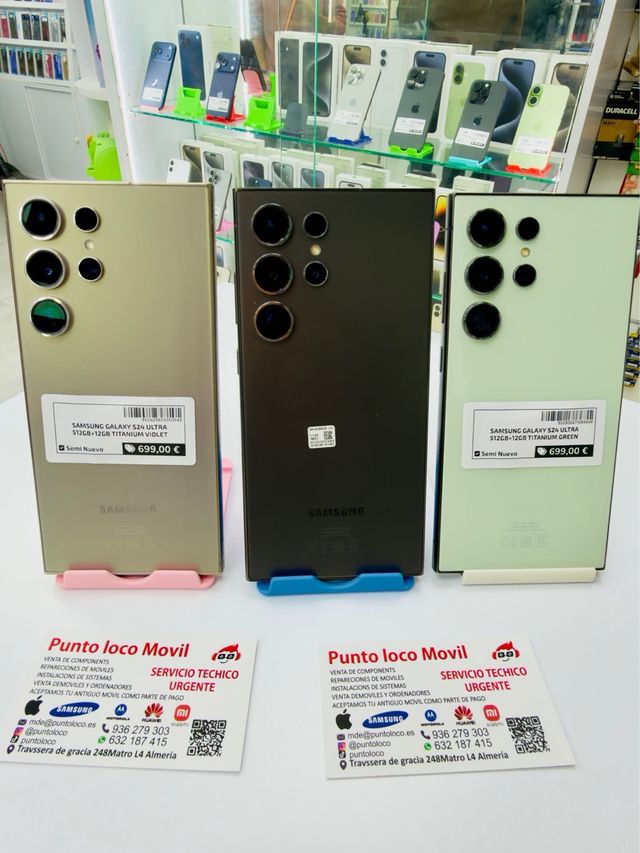 Samsung S24 Ultra 512GB Verde/Violeta