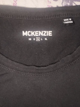 Crop top McKenzie negro