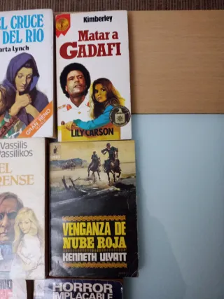 8 Libros Biblioteca Oro Gran Reno. Policiaco Vinta