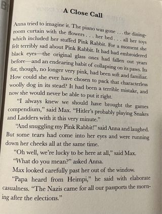 When Hitler Stole Pink Rabbit