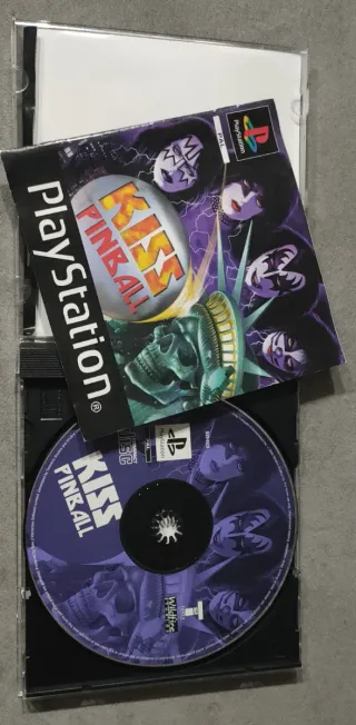 Kiss Pinball PS1 PAL