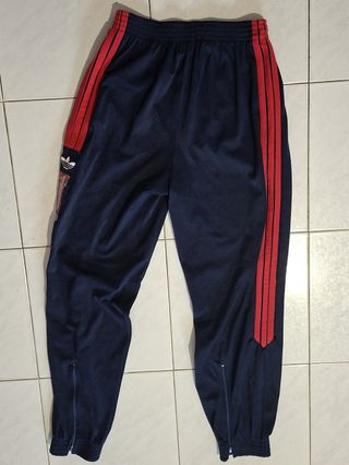 Calças Adidas One World, vintage, tamanho "XL"