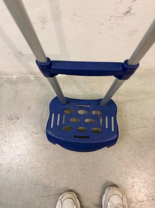 Carrito Carro Azul Plegable