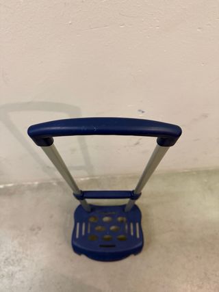 Carrito Carro Azul Plegable