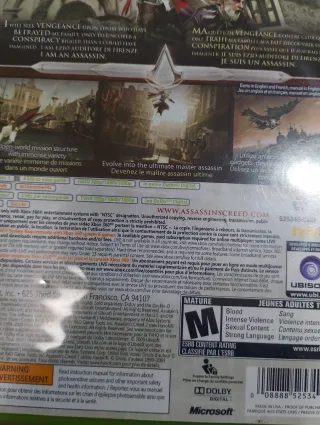 Assassin's Creed II Xbox 360 Edición Americana