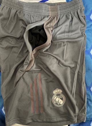 Pantalones Cortos Adidas Real Madrid Grises