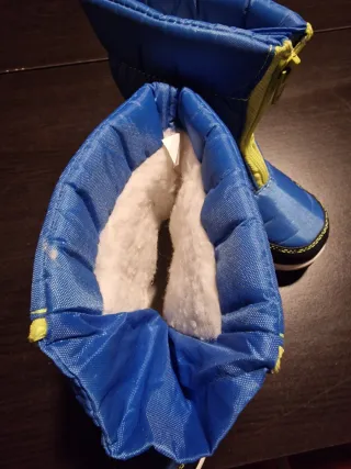 Botas de Nieve Niñ@ Azul y Amarillo talla 26