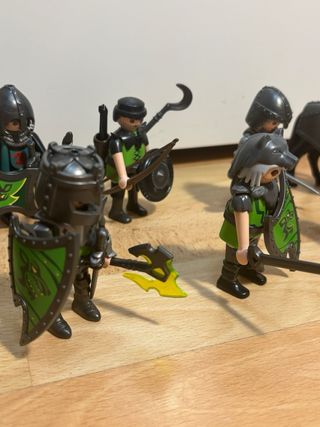 Lote Playmobil Medieval: Figuras y Accesorios