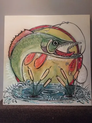 Organizador de cañas de pescar personalizado