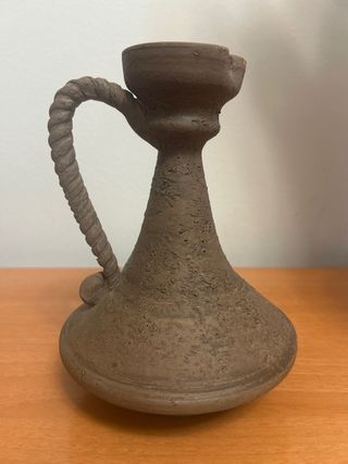 Jarra Decorativa Terracota Marrón