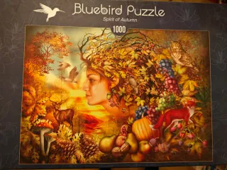 Puzzle Bluebird Spirit of Autumn 1000 piezas