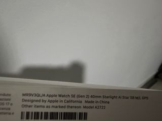 Apple Watch SE 2da Gen 40mm GPS Plata