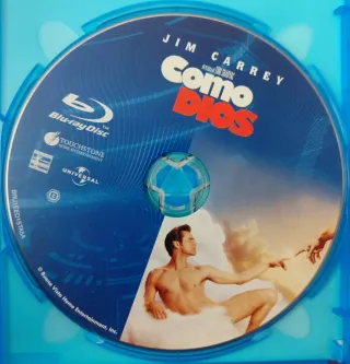 Blu-ray Como Dios Jim Carrey Español