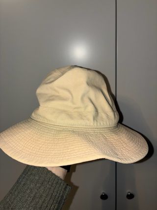 Sombrero tipo bucket Crambes beige algodón origina
