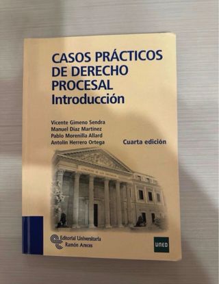 Libro derecho procesal uned